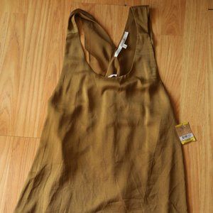 Gold tank by Rachel Roy with open back!